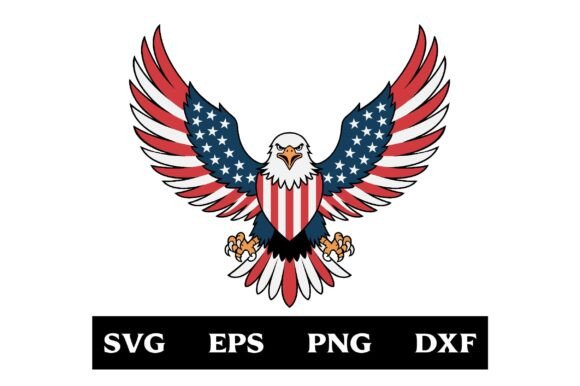 American Flag Eagle SVG – A Powerful Symbol of Patriotism