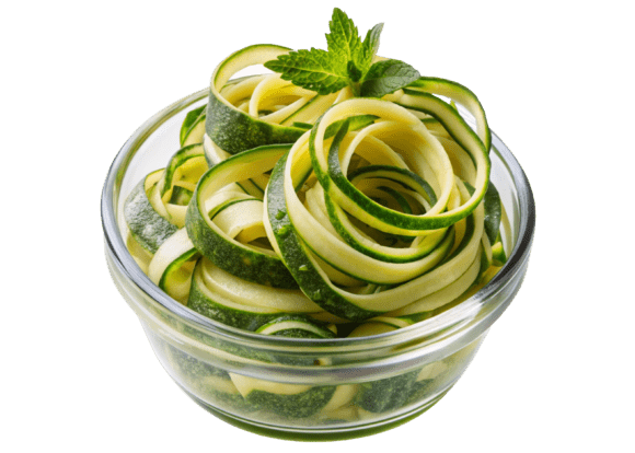 Free Pesto Zucchini Ribbon Isolated PNG: A Versatile Design Asset