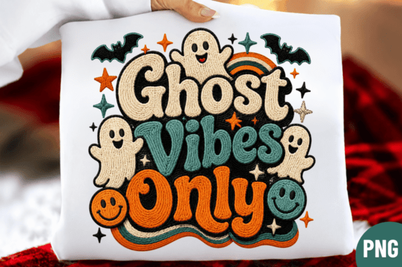 Ghost Vibes Only Faux Yarn T-Shirt PNG: A Strategic Tool for Creative and Commercial Success