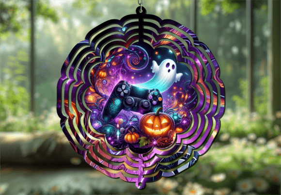 Halloween Ghost Controller Wind Spinner