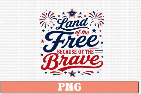 Land of the Free Because of the Brave: A Versatile Design for Creative Projects