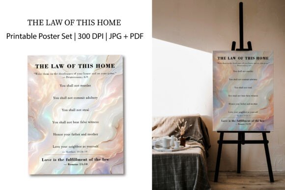 Luxury Bible Verse Prints: Elevating Your Home with Sacred Elegance