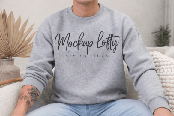 Mastering Design Presentations with Gildan 18000 Sport Grey Mockup
