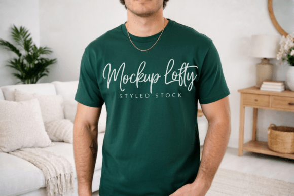 Mastering Visual Design with the Comfort Colors C1717 Light Green Mockup