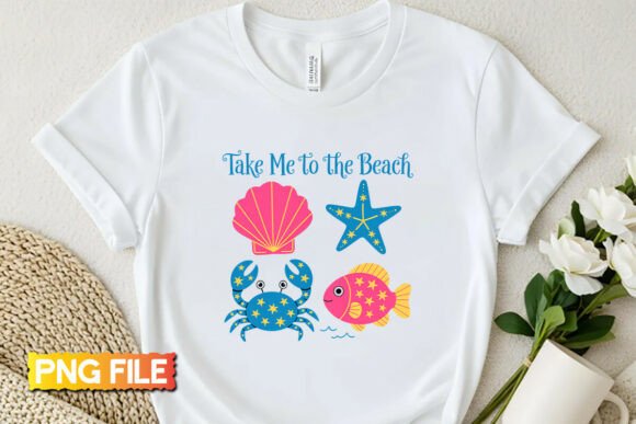Summer Take Me to the Beach PNG Design